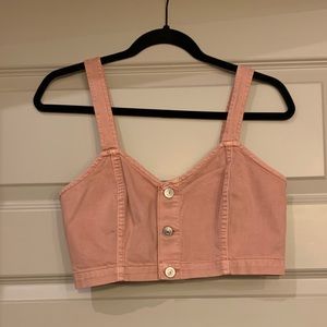 NWT American Eagle Jean Crop Top